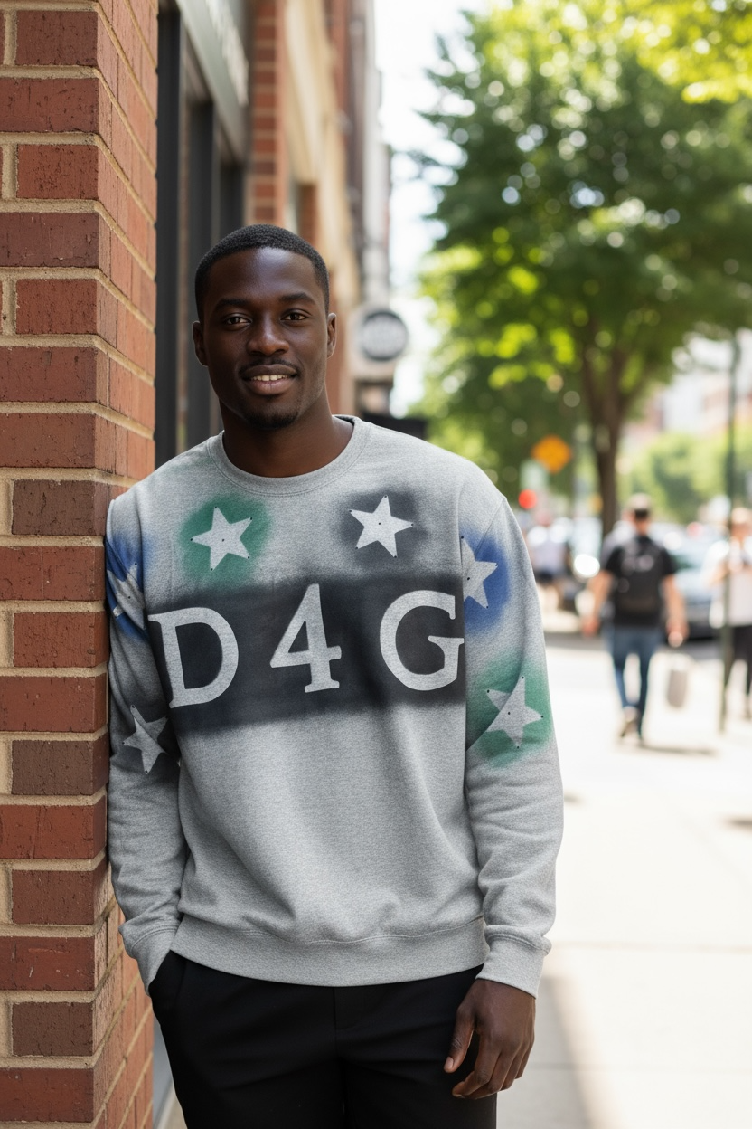 Star Studded Sweatshirt