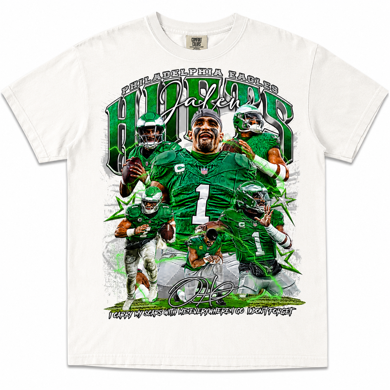 Jalen Hurts “ Kelly Green “