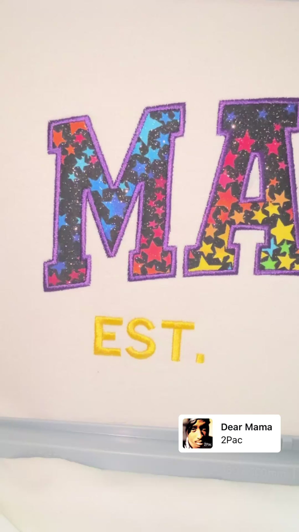 Custome “MAMA “ Sweatshirt