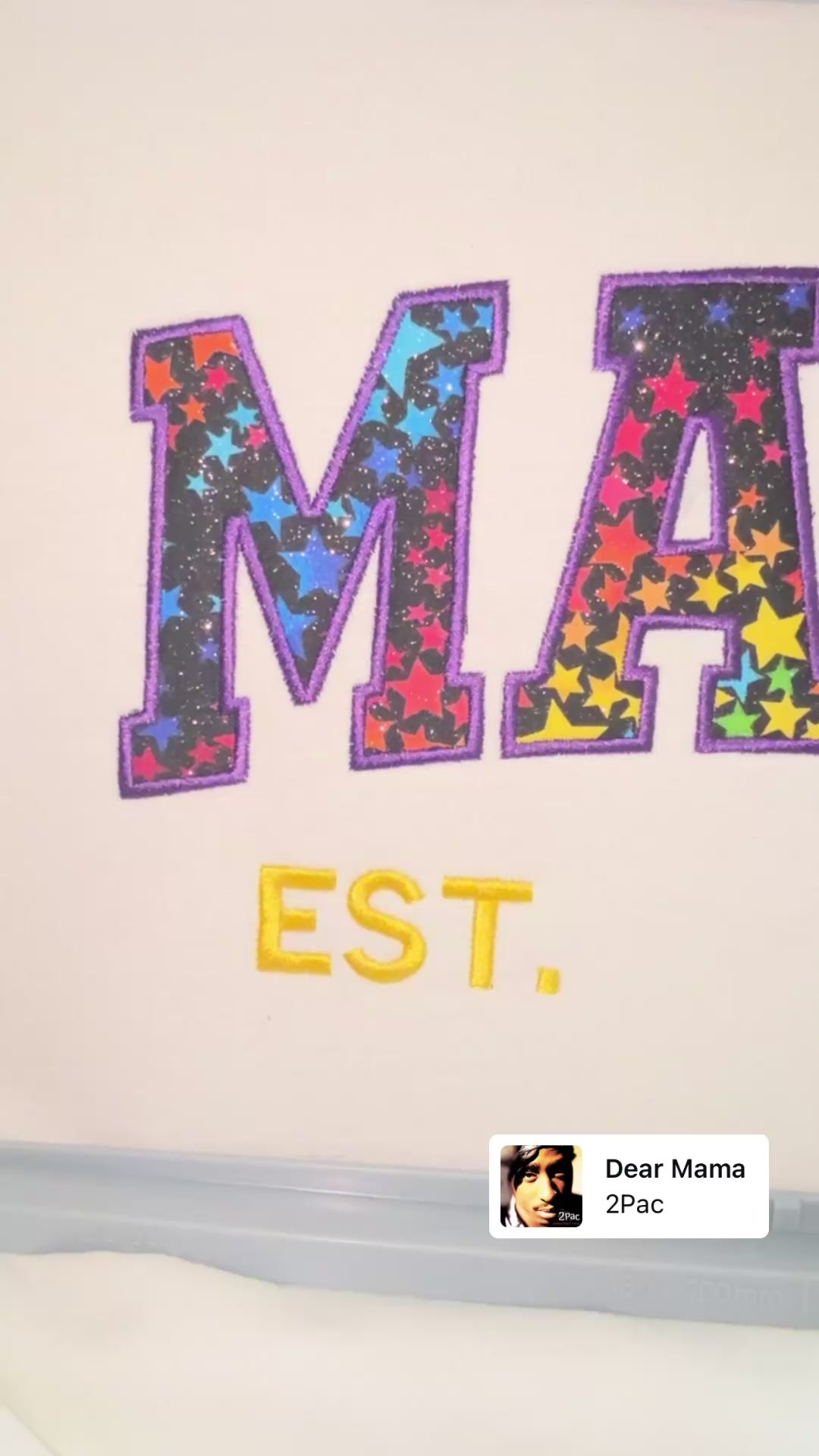 Custome “MAMA “ Sweatshirt